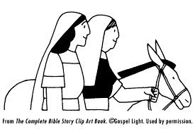 Free, printable coloring page, based on ruth 1—4. L07 Ruth And Naomi Mission Bible Class