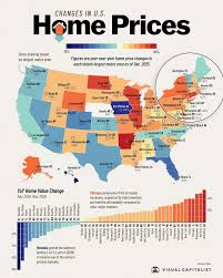 Mapped: Where U.S. Home Prices Are Rising—and Falling