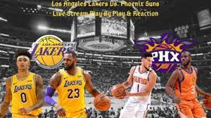 With this victory, phoenix returned the break to the lakers, who previously achieved one victory on the road, but now phoenix is one step away from placing in the semifinals of the western conference. Los Angeles Lakers Vs Phoenix Suns Live Play By Play Reaction Youtube