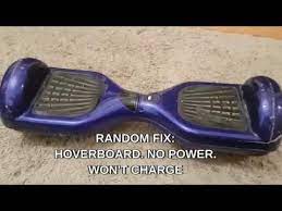 How to fix a hoverboard that won't turn on or charge and beeps when the power button is pushed then turns off. Random Fix Hoverboard No Power Won T Charge Youtube