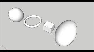 Sketchup: Model A Sphere, Torus And Ovoid (Egg) - Youtube