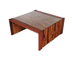 This is a classic style and look that fits well with large sofas or sectionals. Small Scale Mid Century Modern Exotic Wood Coffee Tables By Percival Lafer For Sale At 1stdibs