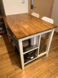 The stenstorp island from ikea is so beautiful and versatile! Island Chairs Ikea Off 54