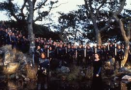 Lancelot Guinevere And Knights Say Goodbye To Arthur As The Funeral Barge Sails Away First Knight Julia Ormond Knight