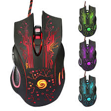 Promocja 3200 Dpi Dioda Optyczna 6d Usb Przewodowa Mysz Do Gier Gry Mouse Pro Gamer Myszy Komputerowe Dla Pc Wysokiej Pc Mouse Mouse Computer Pro Gaming Mouse