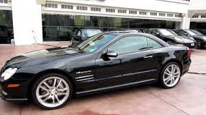 The ice drives the rear wheels of the vehicle. 2008 Mercedes Benz Sl 55 Amg Black Youtube