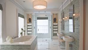 Make it sleek and modern or warm and traditional by changing the shade of green and the finishes of the cabinets and hardware. Green And White Marble Bathroom Novocom Top
