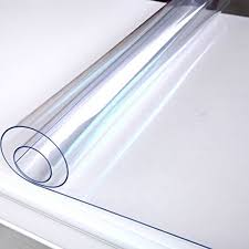 Ks Clear Plastic Tablecloth Vinyl Table Protector Soft Glass Table Cover With Several Different Thickness And Plastic Curtains Table Cloth Table Pad Protector