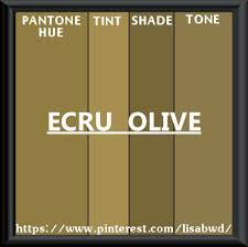 Pantone Seasonal Color Swatch Ecru Olive Yellow Pantone Green Colour Palette Pantone Color