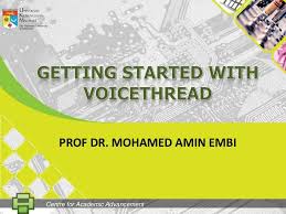 Getting Started With Voicethread Get Started Education Start