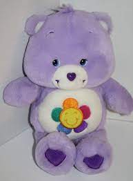 Toys lollipop animals ebay finds dolls plush animal dolls plush stuffed animals care bears. Harmony Care Bear Plush Purple Talking 2003 Stuffed Animal Toy 13 Flower Tummy Carebears Alloccasion Care Bears Plush Care Bears Vintage Care Bears Cousins