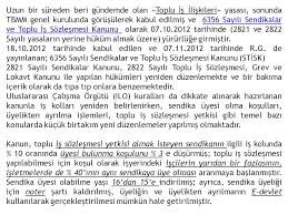 Hatta bu hakkın düzgün kullanımı, uzun vadede kanunları dahi etkileme, çalışma hayatına üst düzeyde yön verme imkanına sahip. 6356 Sayili Sendikalar Toplu Is Sozlesmesi Grev Ve Lokavt Kanunu Ppt Indir