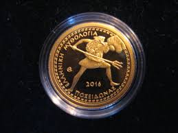The euro coin series comprises eight different denominations: Greece 100 Euro Gold Coin Greek Mythology The Olympian Gods Poseidon 2016 Euro Coins Tv The Online Eurocoins Catalogue