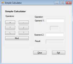 The color palette must have at least one color to be saved. Visual Basic Calculator 8 Steps Instructables