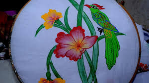 Using a paintbrush or a squeeze bottle with a pointed tip. Flower For Fabric Painting Novocom Top