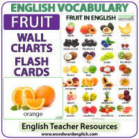 fruit english vocabulary list and fruit vs fruits grammar