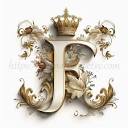 Digital Download Letter F Crown on Whitish Background Alphabet ...
