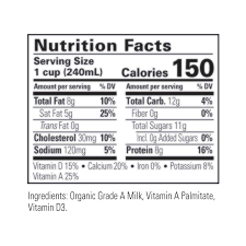 Read this before you pour got milk? Buy Organic Valley Organic Whole Milk Pasteurized Gallon 128 Ounces Online In Indonesia B000o6eg9g