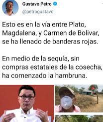 Maybe you would like to learn more about one of these? Fuego Amigo Gustavo Petro Senala Que Comenzo La Hambruna En El Magdalena De Carlos Caicedo El Articulo