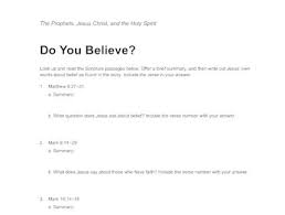 Keeping in mind that all things are possible when it comes to the son of god should help you rake in the points! Worksheets Saint Mary S Press