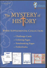 There are also free coloring pages for each volume Mystery Of History Volume 4 Super Supplemental Collection Cd Bright Ideas 9781892427991