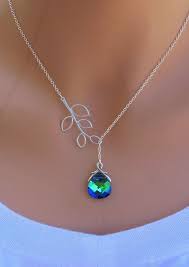 Reserved For Jessie Betzler 6 Olivine And Branch Sterling Silver Swarovski Briolette Necklace Stylish Accessories In 2019 Jewelry Jewelry Accessories Cute Jewelry