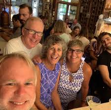 Where is a good place to watch the laser show tomorrow night?