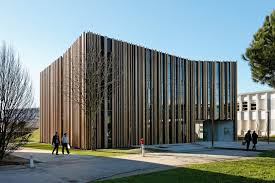 The Campus Dedicated To Food Industry Research Is A Vast Domain Whose Architecture And Infrastru Facade Architecture Design Facade Architecture Facade Design