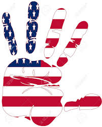 Aboutfaq terms privacy about us api language. Hand Print Of American Flag Colors Royalty Free Cliparts Vectors And Stock Illustration Image 12990288