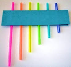 Diy Pan Pipes Instrument Craft Homemade Musical Instruments Homemade Instruments