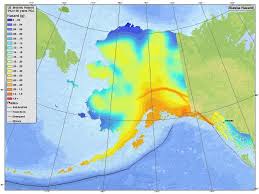 Perceived shaking for the quake was weak to light in. 2014 Seismic Hazard Map Alaska