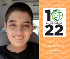 October 22 (TODAY) is Phelan-McDermid Syndrome Awareness Day #PMSAD!  CureSHANK is amplifying the voices of real families caring for loved ones  with PMS, a severely disabling neuro-developmental disorder. Watch, share,  and follow