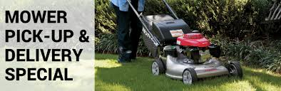 We would have been better off selling them the mower for $150 and giving them $30 for a brand new mower. Mower Pick Up Delivery Special Event Owenhouse Ace Hardware