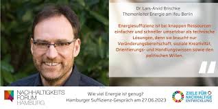 Nachdokumentation Hamburger Suffizienz-Gespräch "Wie viel Energie ist  genug?