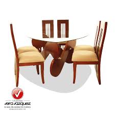 Juego de comedor moderno nuevo. Juego De Comedor Triangular De Vidrio Muebles Vera Vazquez