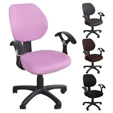 It is made of soft fabric that is easy to put on and. Relax Love Universal Computer Office Chair Cover Separate Protective And Elastic Fabric Polyester Ta Shopee Philippines