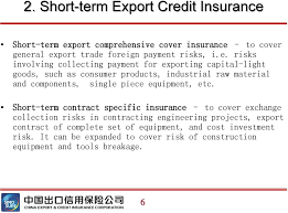 It was renamed export credit and guarantee corporation limited in 1964 which was changed in 1983 to export credit guarantee corporation of india. Sinosure To Serve Carec Transport Trade Facilitation Overview Of Export Credit Insurance Service September 3 Rd Pdf Free Download