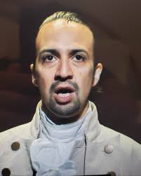 What are these two black strands sticking out of actor Lin-Manuel Miranda's  hairline in Hamilton? : r/Broadway