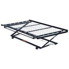 Do you assume trundle bed frames twin appears to be like great? Acme Furniture Frame Twin Pop Up Trundle Bed Frame W Link Spring A1 Furniture Mattress Bed Frames