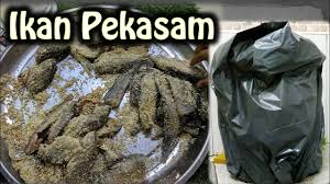 Ikan sungai atau ikan darat sesuai dijeruk atau dipekasamkan.boleh gunakan beras yang digoreng hingga perang atau buah pisang masak.diperap dgn garam kasar semalaman kemudian dibilas dan diletakkan beras goreng atau piasang masak.diperap selama 3 hari. Resepi Pekasam Ikan Laut Pawtaste Com