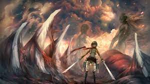 More images for fond d'écran snk pc » Fonds D Ecran 2560x1440 Guerrier Shingeki No Kyojin Mikasa Ackerman Epee Anime Telecharger Photo