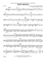 Download New Moon The Meadow Cello Sheet Music By Alexandre Desplat Sku Hx 144236 Sheet Music Cello Music Digital Sheet Music
