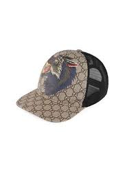 Gucci Printed Coated Canvas And Mesh Baseball Cap In Brown Modesens Mesh Baseball Cap Baseball Cap Youth Baseball Gloves