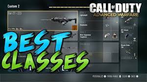 Call Of Duty Advanced Warfare Best Class Setups By Theregiiomonkey Cod Aw Best Classes Video Dailymotion