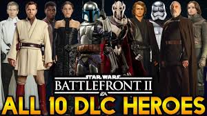 What star wars battlefront ii adds to star wars lore. All 10 Dlc Heroes So Far Star Wars Battlefront 2 Leaked Youtube