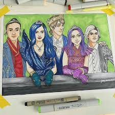 Hier findest du alle ausmalbilder. 140 Descendants Ideen Descendants The Descendants Disney