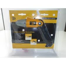 Powerful and compact, the crl ld813 cordless screwdriver is designed to let you work productively and efficiently without fatigue. Jcb 4 8v Cordless Screwdriver 10 Accessories Jcbd Csk4810