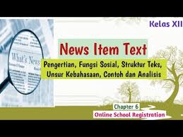 Contoh soal news item kelas 12. News Item Text Materi Bahasa Inggris Kelas 12 Chapter 5 6 Dan 7 Kd 3 4 Dan 4 4 Youtube