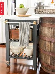 Before After Ikea Bekvam Cart Gets A Makeover Ikea Kitchen Island Ikea Kitchen Cart Diy Ikea Hacks