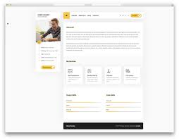 A free resume template for designers, developers, entrepreneurs, graduates who like to show their skills, portfolio in a creative modern way. 30 Best Html5 Resume Templates For Personal Portfolios 2021 Colorlib